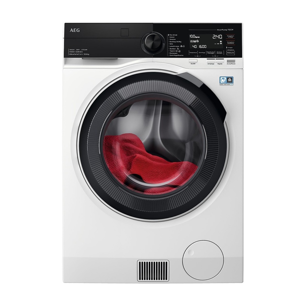 AEG LWR9C166BB - Serie 9000 Waschmaschine, kapazität 10+6kg, C