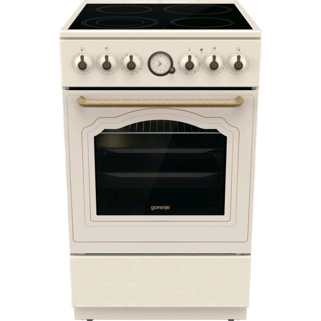 Gorenje GECS5B70CLI Beige - Classico-Design Elektroherd, ExtraSteam, A