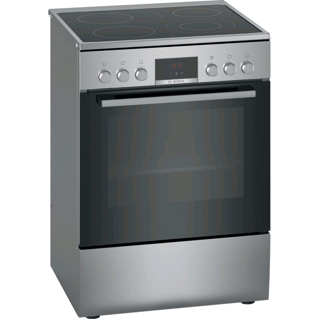 Bosch HKR39C250 - Elektro-Standherd, Edelstahl, A Elektrokochfeld Hydrolytische reinigung