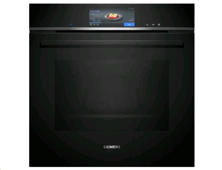 Siemens HS758G3B1 - iQ700 Einbau-Dampfbackofen 60 x 60 cm Schwarz, Edelstahl, A+