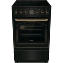 Gorenje Classico Collection GECS5B70CLB - Elektro-Standherdherd 50cm Glaskeramikkochfeld